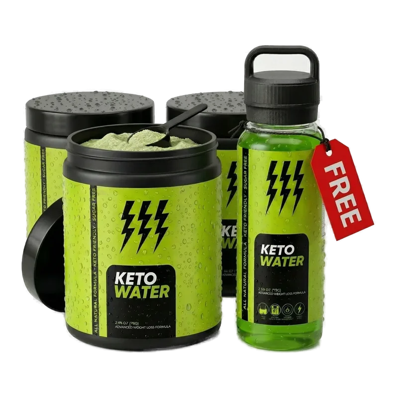 KetoWater Weight Management Support — 3 Bottle / 90 Day Pack