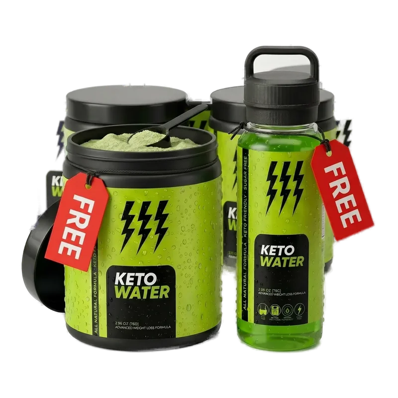 KetoWater Weight Management Support — 6 Bottle / 180 Day Pack